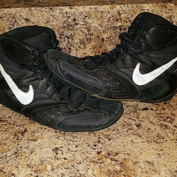 rare nike wrestling shoes